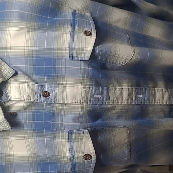 Lands End Plaid long sleeve button-down shirt 👕 men's XL. - Picture 6 of 6
